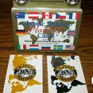 1996 Olympic Year Classic Tractor Playing Cards (double deck)